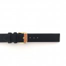 Leather strap - Black 
