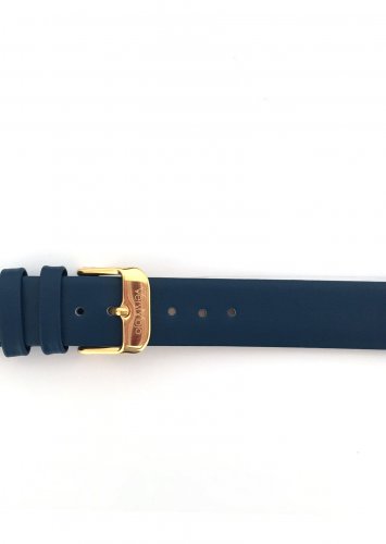 Leather strap - Royal blue