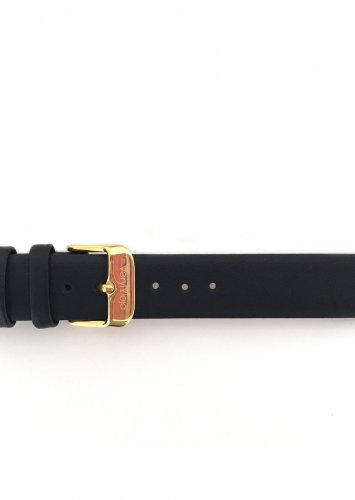 Leather strap - Black