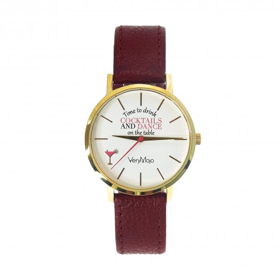 Montre Time to drink cocktails 