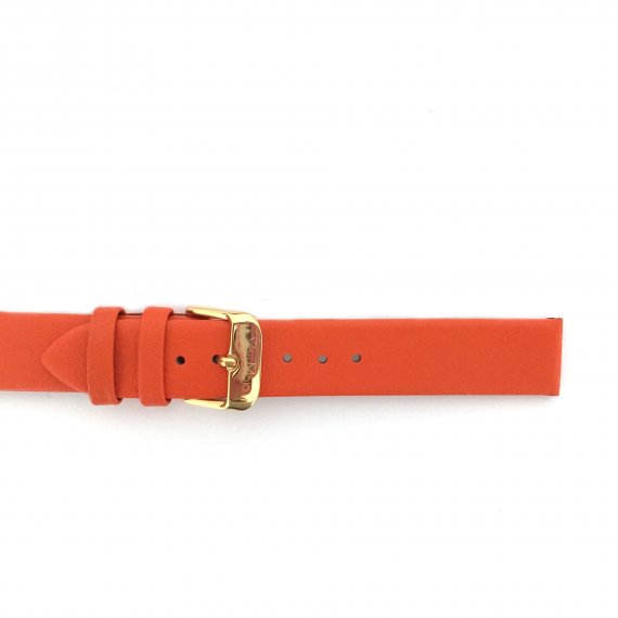 Leather strap - Orange